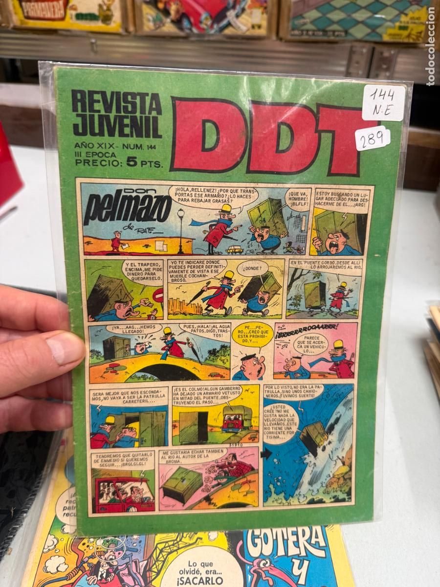 Tebeos: ddt editorial bruguera numero 144