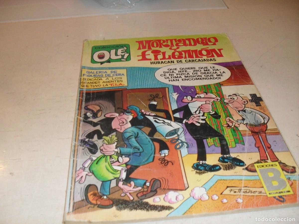 Tebeos: OLE N&ordm; 138,MORTADELO,CASI TODO AVENTURAS APOCRIFAS,DE 417,5&ordf; EDICION,EDICIONES B,1987