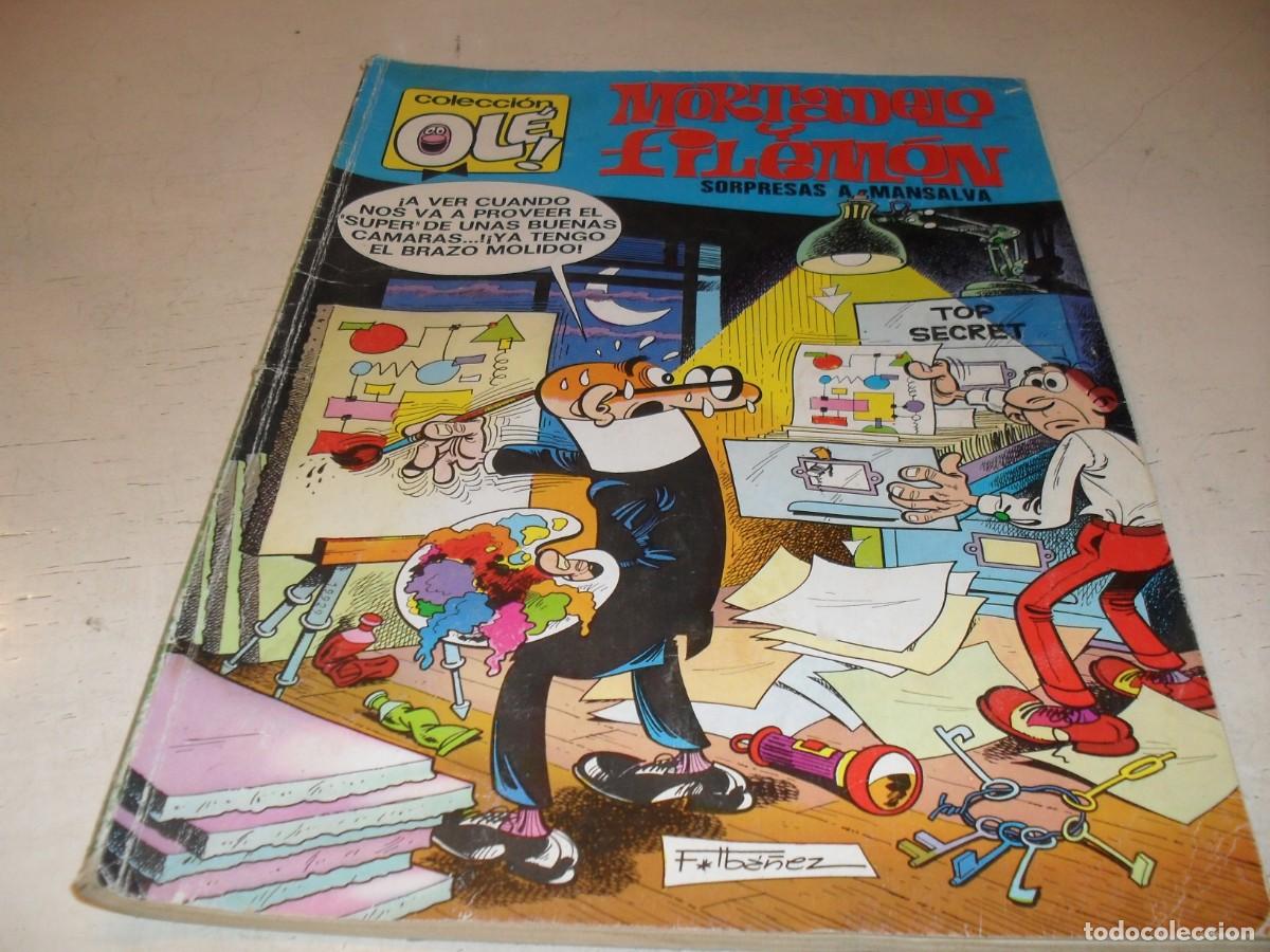 Tebeos: OLE N&ordm; 91,MORTADELO:SORPRESAS A MANSALVA,DE 417,1&ordf; EDICION,EDICIONES B,1987