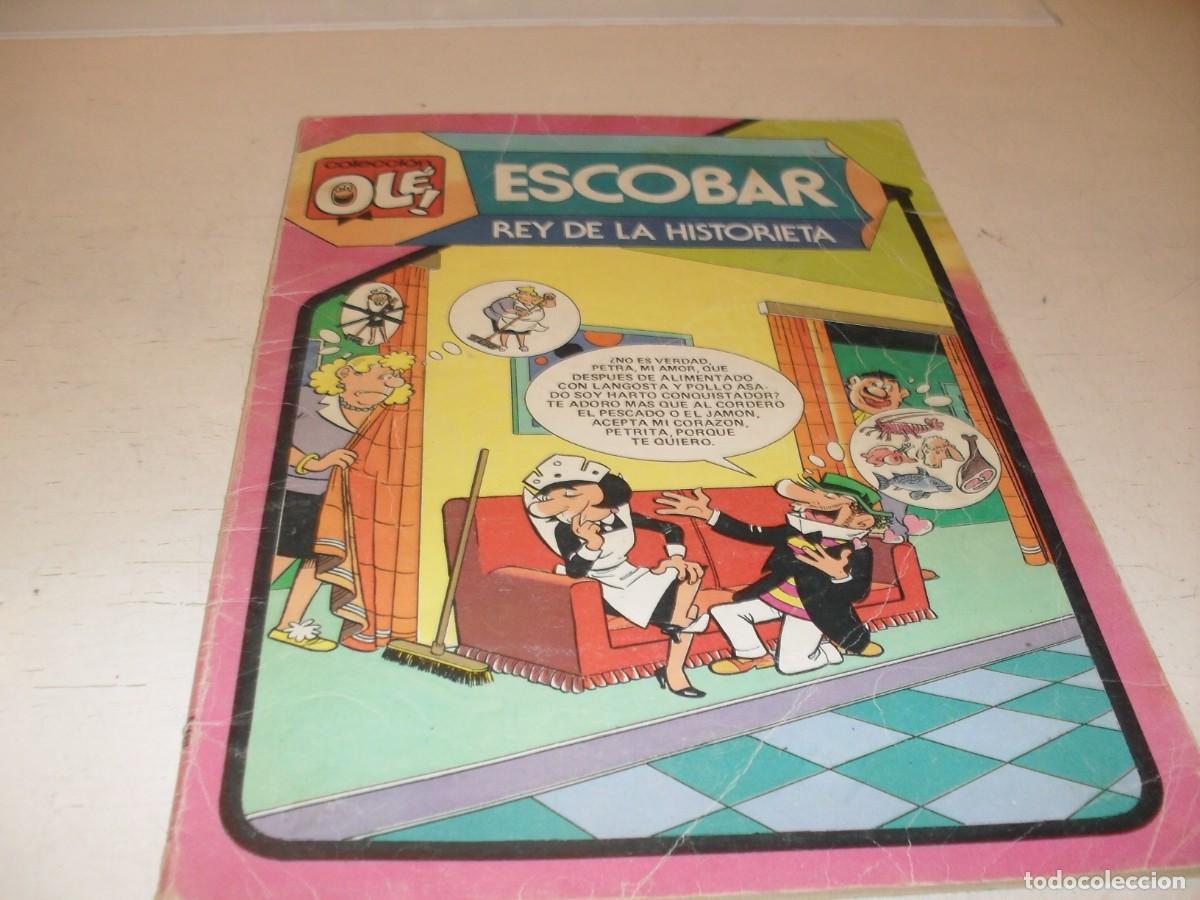 Tebeos: OLE N&ordm; 297,N&ordm; ESPECIAL,DEDICADO A ESCOBAR,REY DE LA HISTORIETA,DE 316,1&ordf; EDICION,BRUGUERA,1971