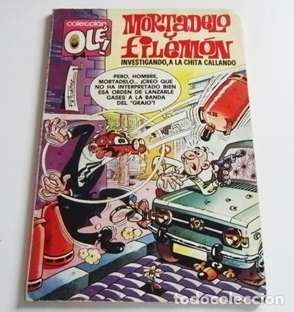 Tebeos: MORTADELO Y FILEM&Oacute;N INVESTIGANDO A LA CHITA CALLANDO C&Oacute;MIC OL&Eacute; 1979 HUMOR FRANCISCO IB&Aacute;&Ntilde;EZ A&Ntilde;OS 70
