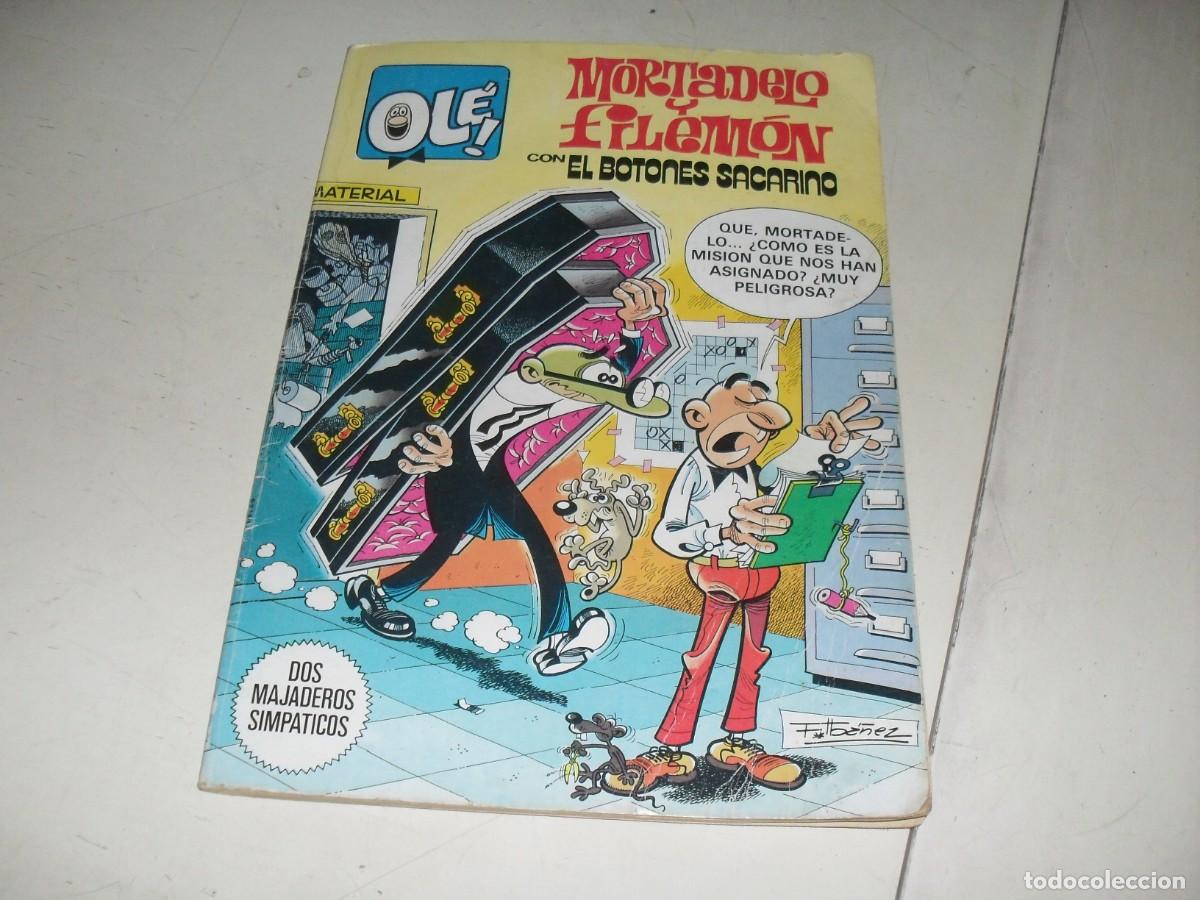 Tebeos: OLE N&ordm; 257,MORTADELO,CASI TODAS AVENTURAS APOCRIFAS,DE 316,1&ordf; EDICION,BRUGUERA,1971