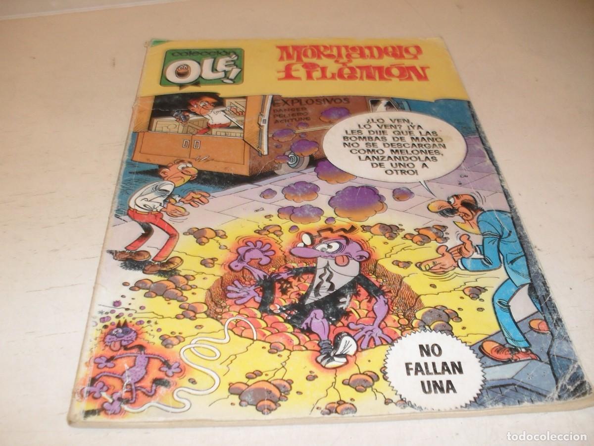Tebeos: OLE N&ordm; 205,MORTADELO:KILOCICLOS ASESINOS,DE 316,2&ordf; EDICION,BRUGUERA,1971