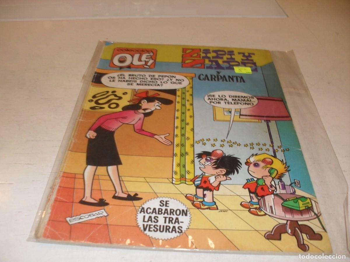 Tebeos: OLE N&ordm; 189,ZIPI Y ZAPE,CON CARPANTA,DE 316,3&ordf; EDICION,BRUGUERA,1971