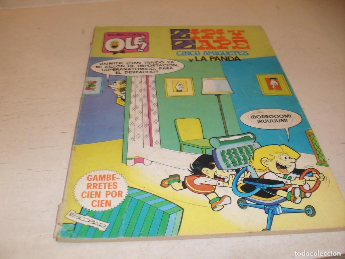 Tebeos: OLE N&ordm; 189,ZIPI Y ZAPE,CON 5 AMIGUETES Y LA PANDA,DE 316,2&ordf; EDICION,BRUGUERA,1971
