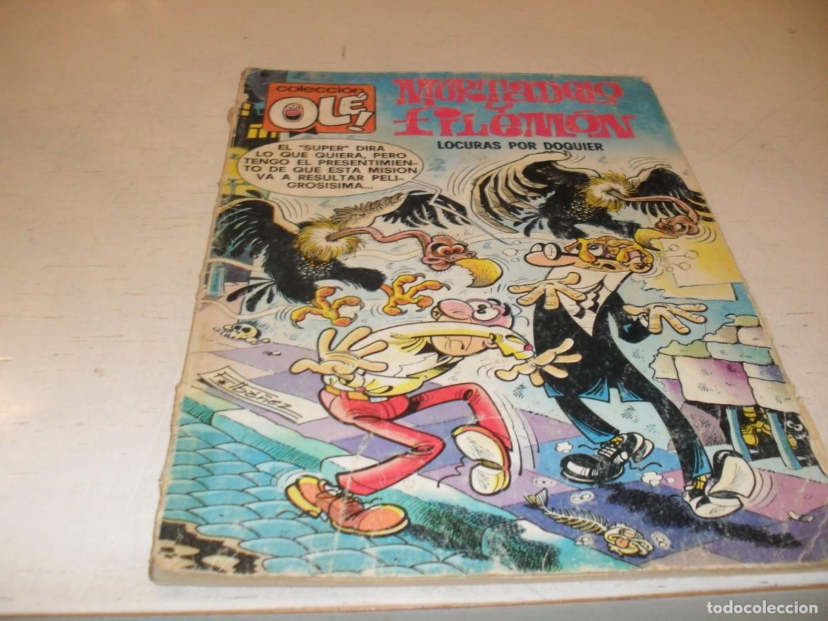 Tebeos: OLE N&ordm; 155,MORTADELO:LOCURAS POR DOQUIER,DE 316,1&ordf; EDICION,BRUGUERA,1971