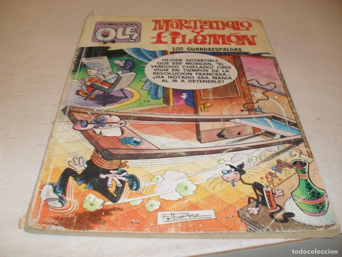 Tebeos: OLE N&ordm; 145,MORTADELO:LOS GUARDAESPALDAS,DE 316,1&ordf; EDICION,BRUGUERA,1971