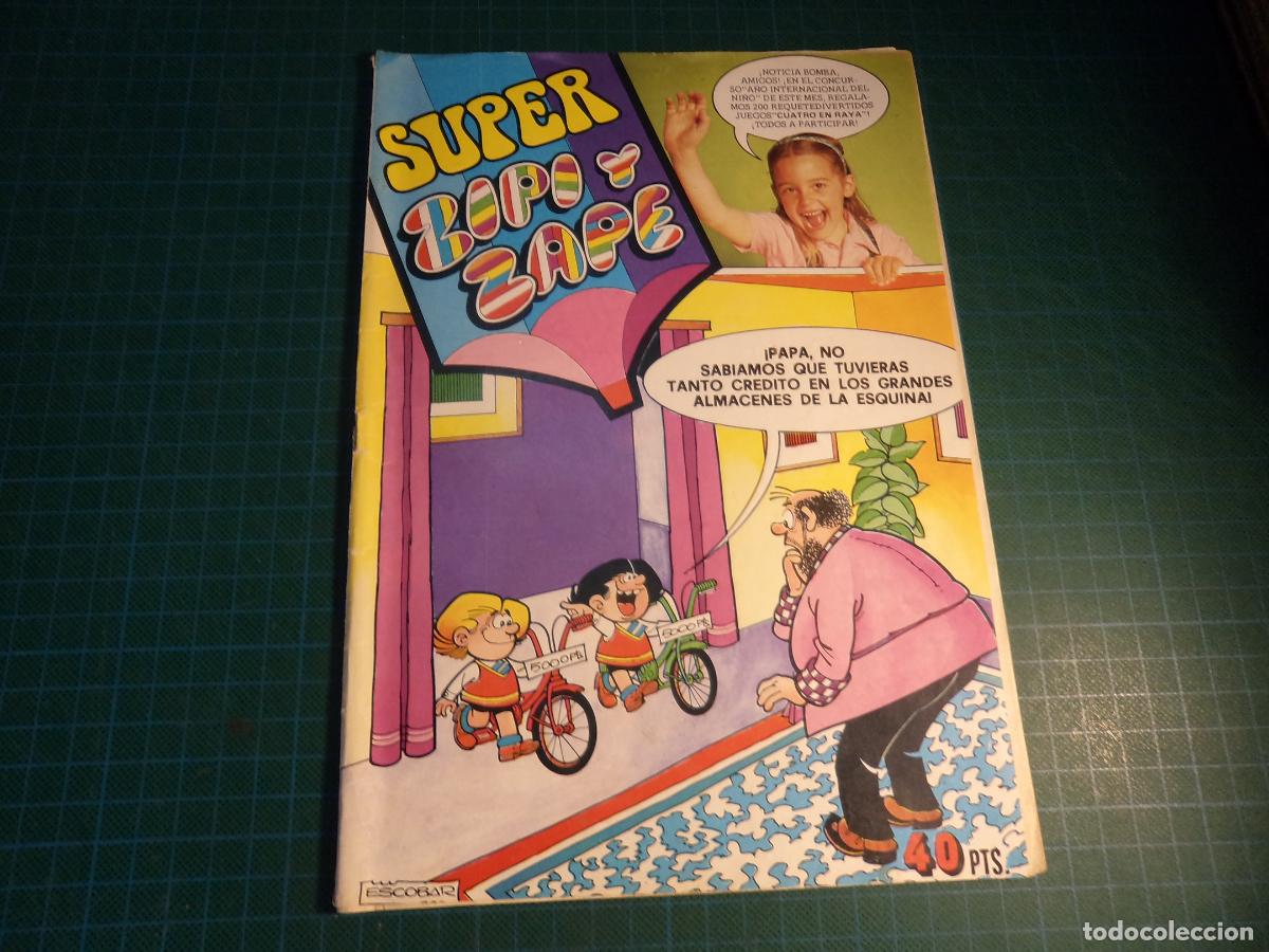 Tebeos: Super Zipi y Zape. N&ordm; 78. Bruguera. Portada suelta de la grapa.