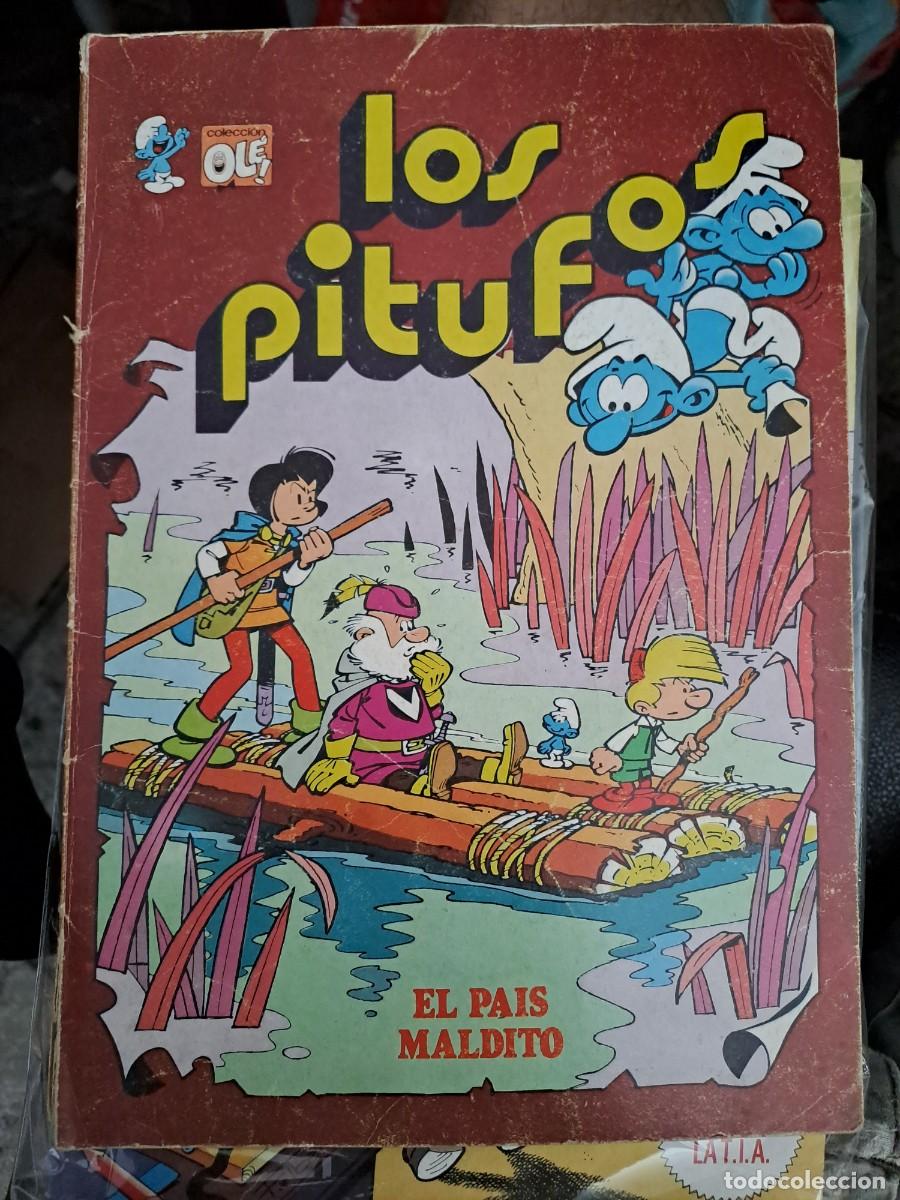 Tebeos: Ole 14, los Pitufos, Primera edici&oacute;n, Bruguera en buen estado