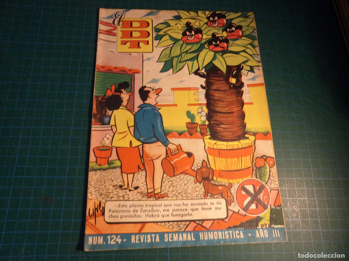 Tebeos: El DDT. N&ordm; 124. Bruguera