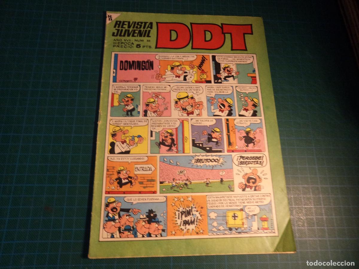 Tebeos: El DDT 3&ordf; epoca. N&ordm; 30. Bruguera.