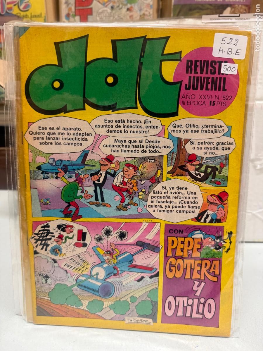 Tebeos: ddt editorial bruguera numero 522