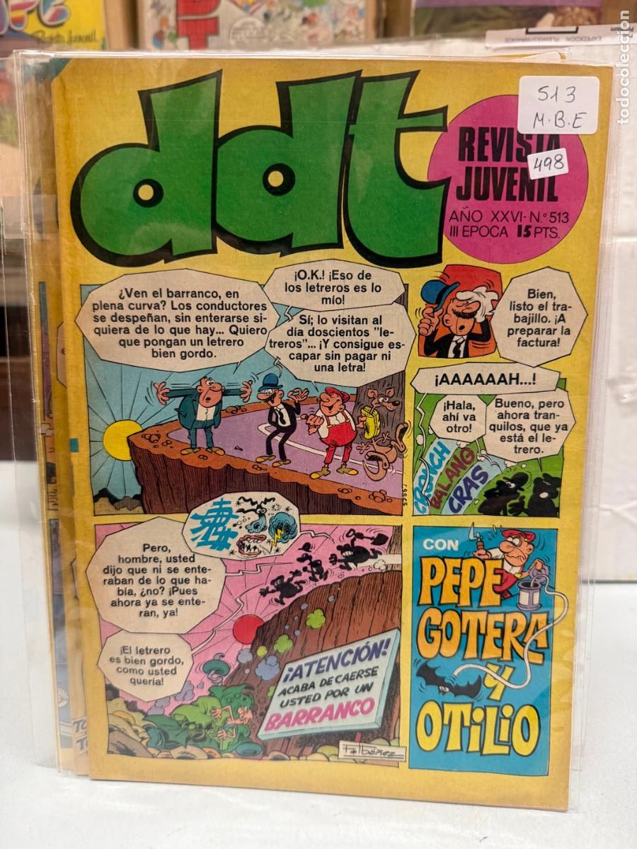 Tebeos: ddt editorial bruguera numero 513