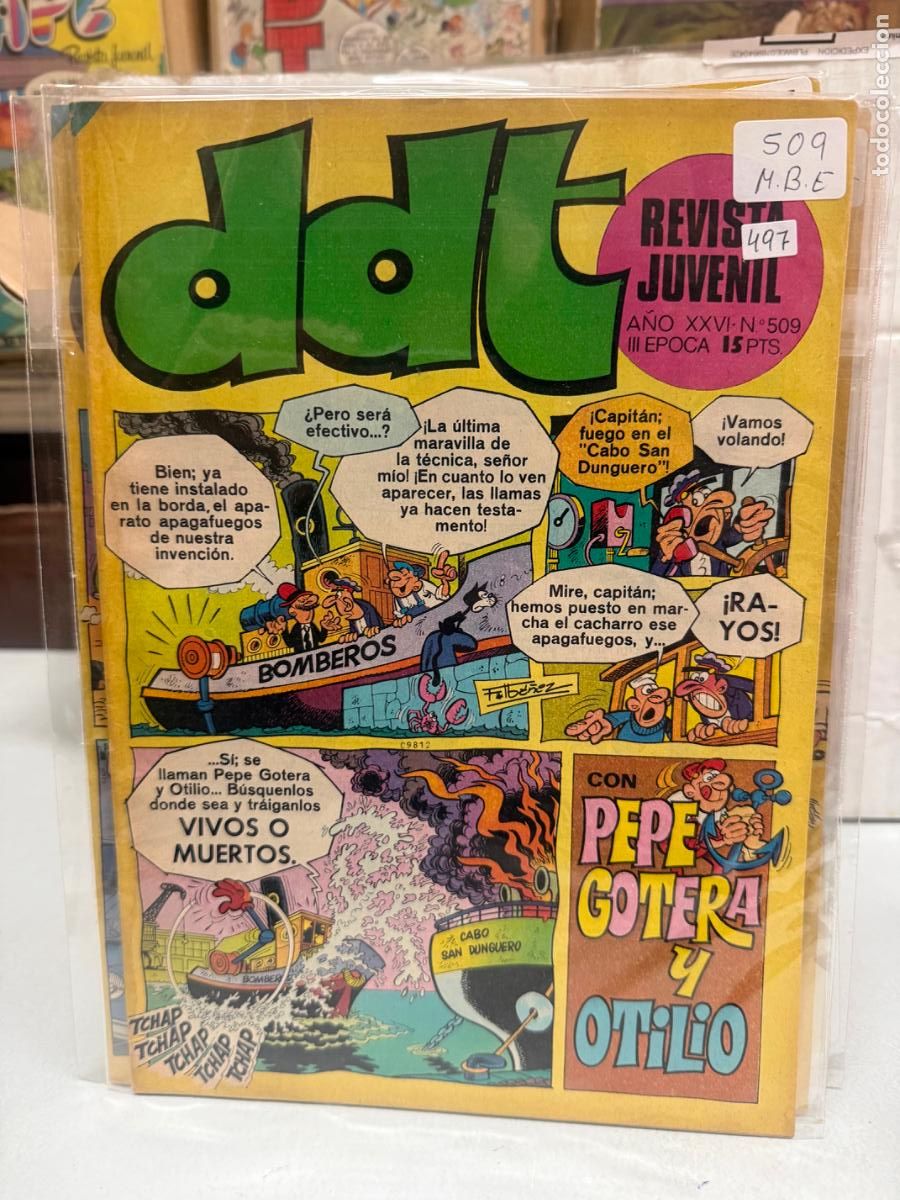 Tebeos: ddt editorial bruguera numero 509