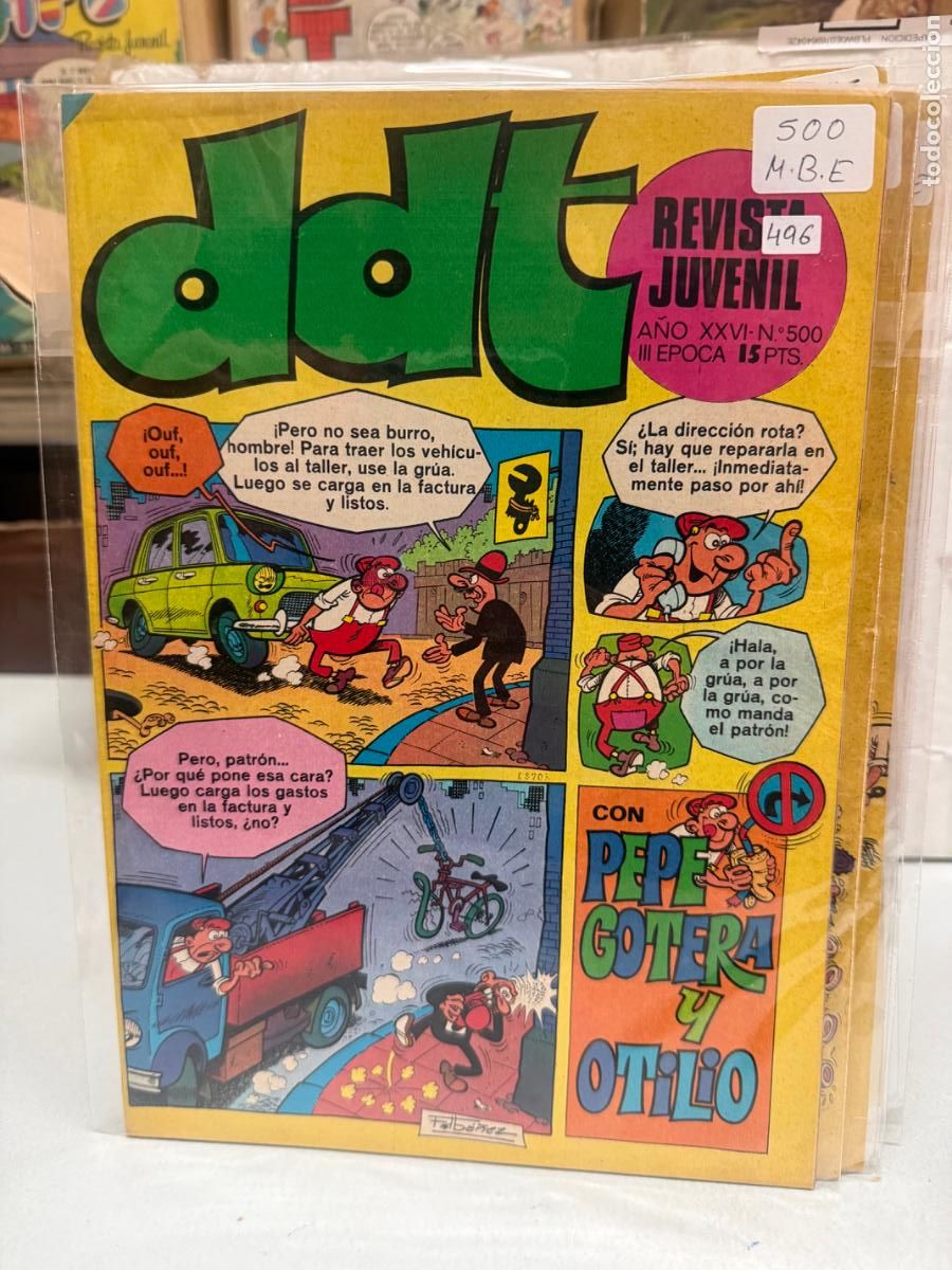 Tebeos: ddt editorial bruguera numero 500