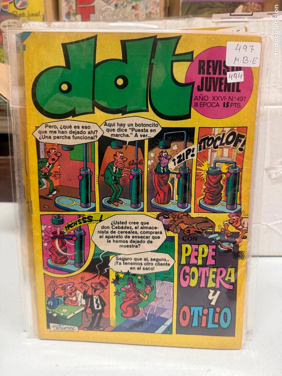Tebeos: ddt editorial bruguera numero 497