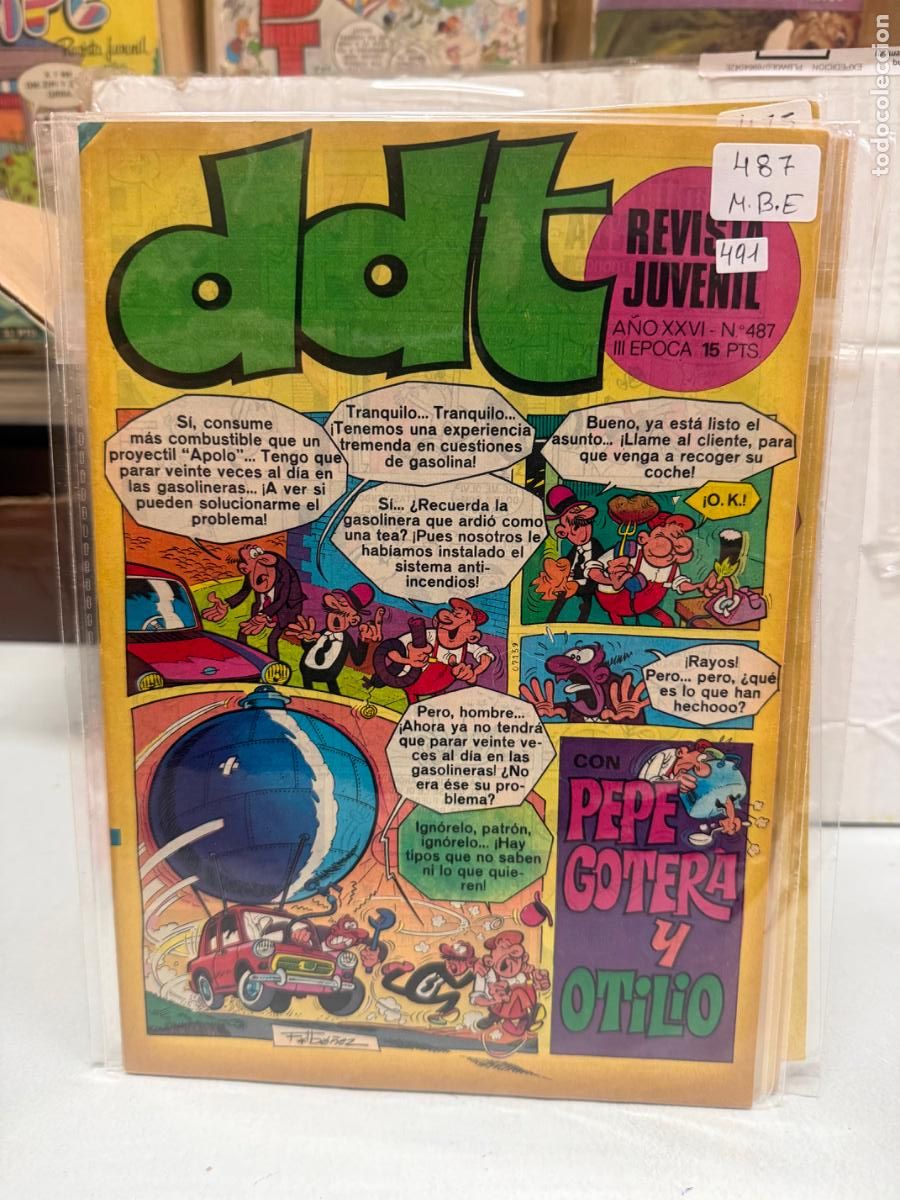 Tebeos: ddt editorial bruguera numero 487