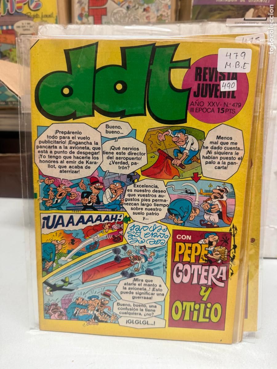Tebeos: ddt editorial bruguera numero 479