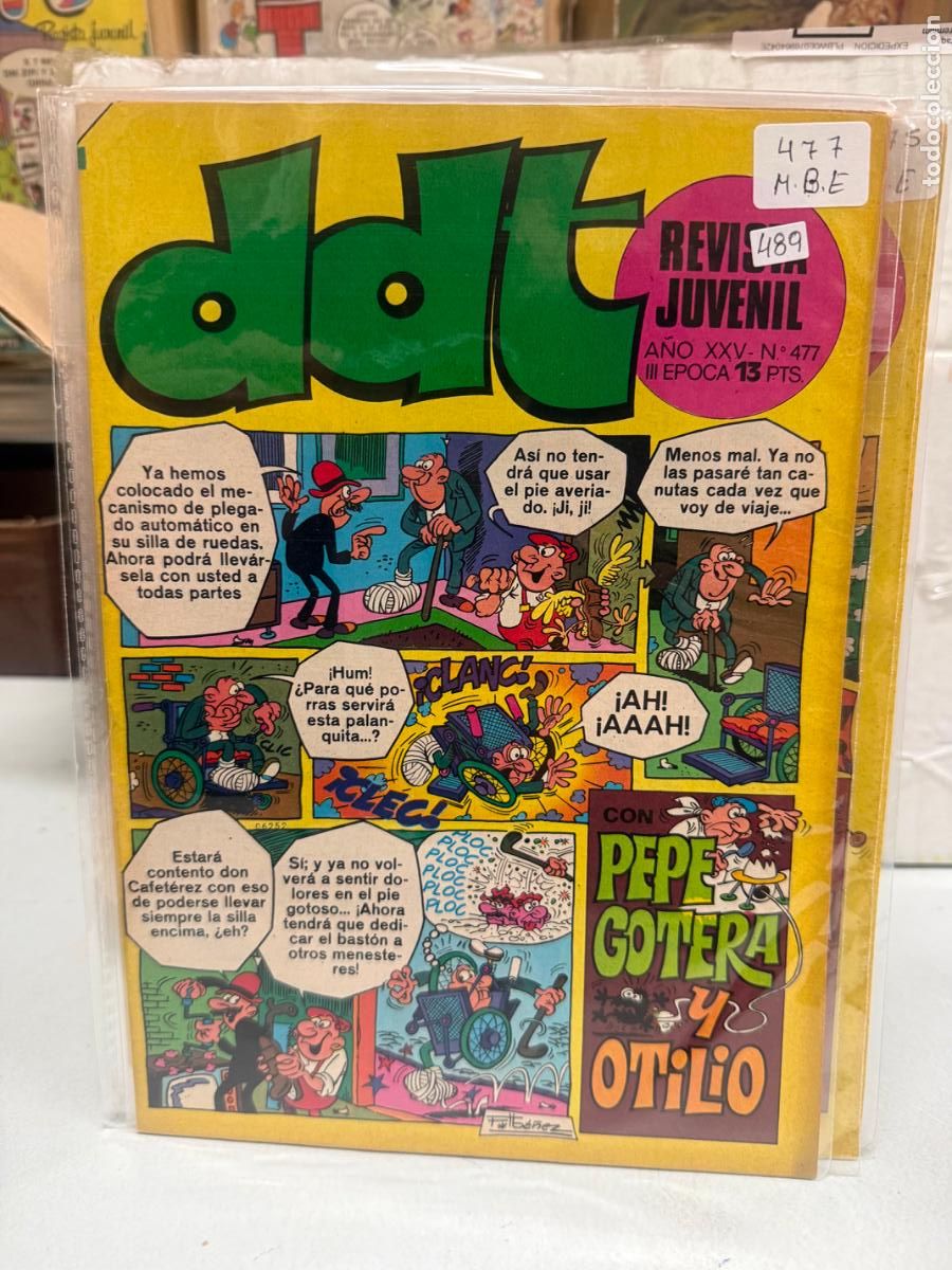 Tebeos: ddt editorial bruguera numero 477
