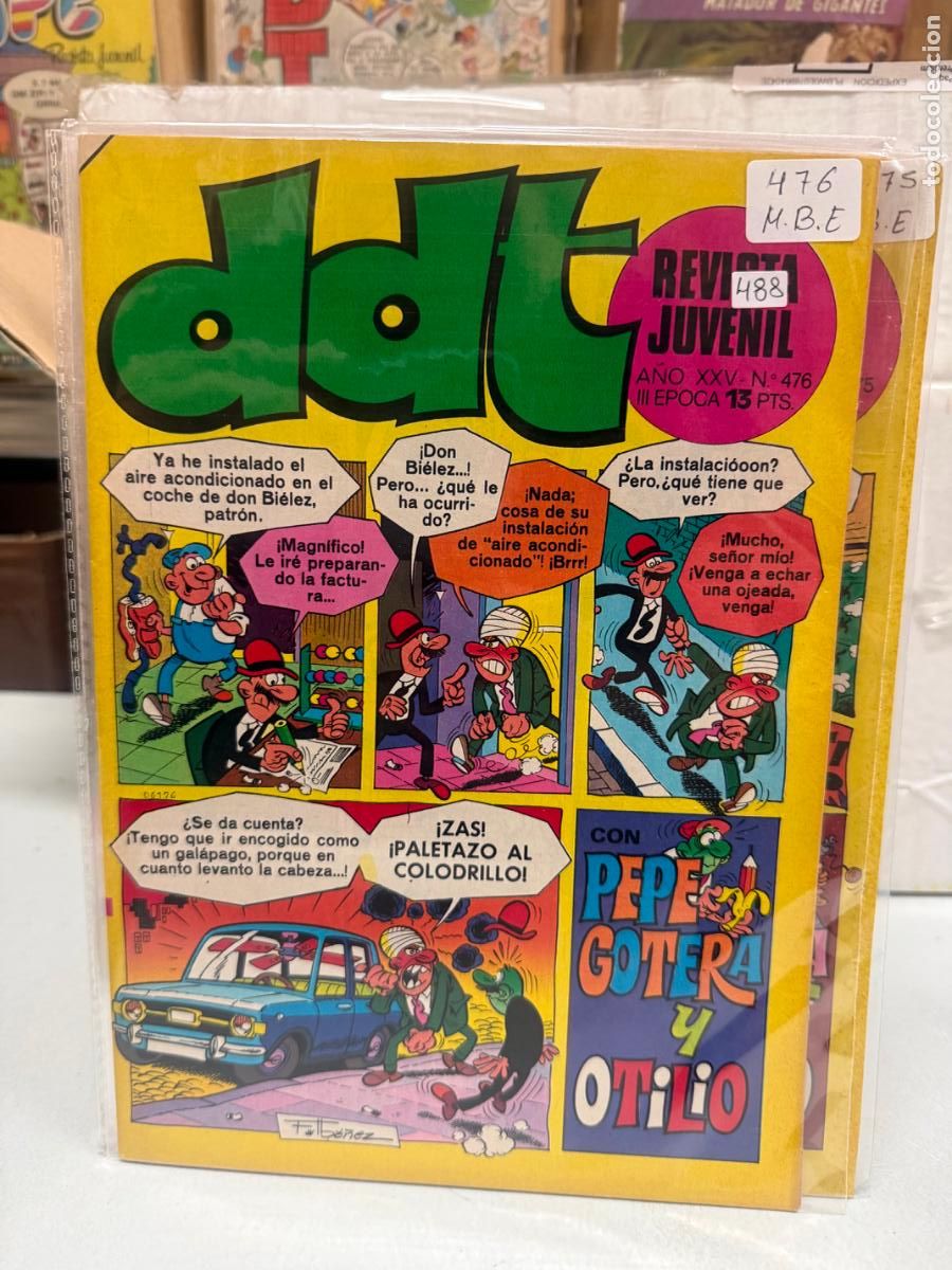 Tebeos: ddt editorial bruguera numero 476