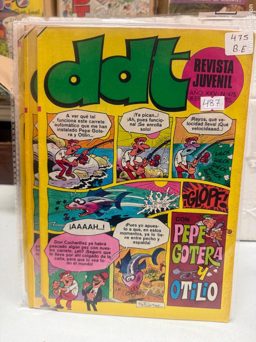 Tebeos: ddt editorial bruguera numero 475