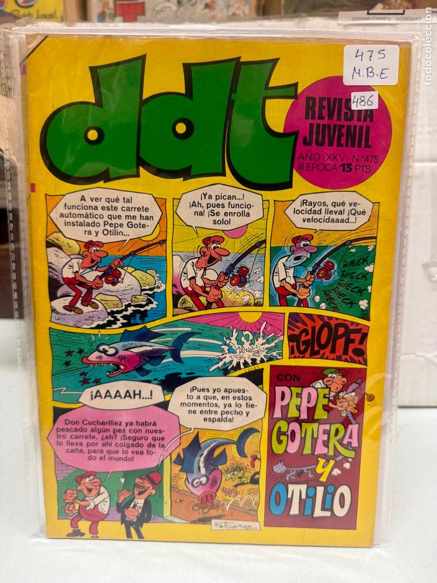 Tebeos: ddt editorial bruguera numero 475