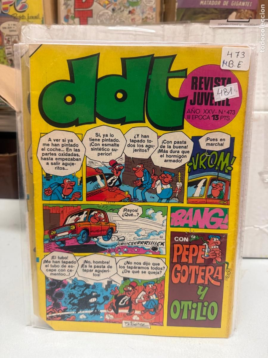Tebeos: ddt editorial bruguera numero 473