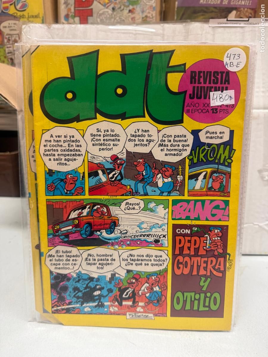 Tebeos: ddt editorial bruguera numero 473