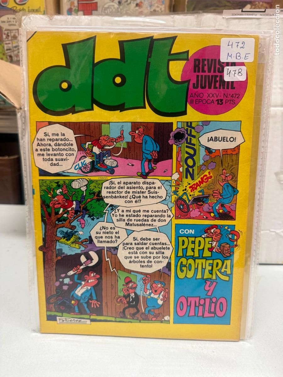 Tebeos: ddt editorial bruguera numero 472