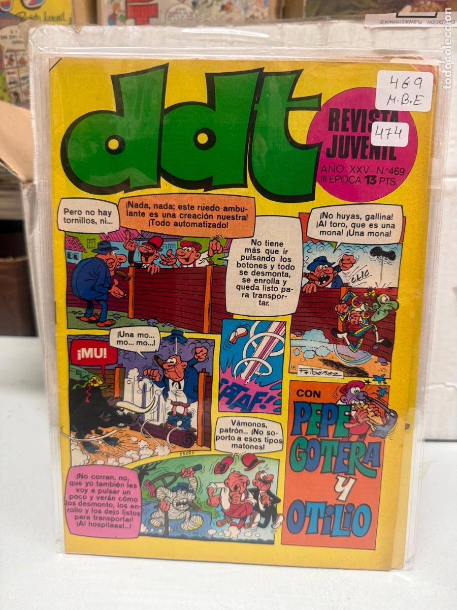 Tebeos: ddt editorial bruguera numero 469
