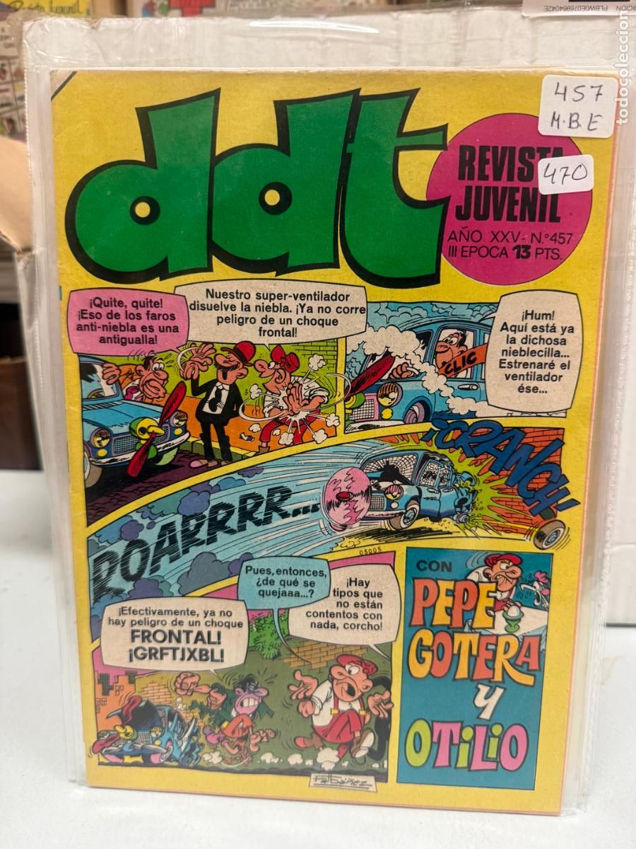 Tebeos: ddt editorial bruguera numero 457