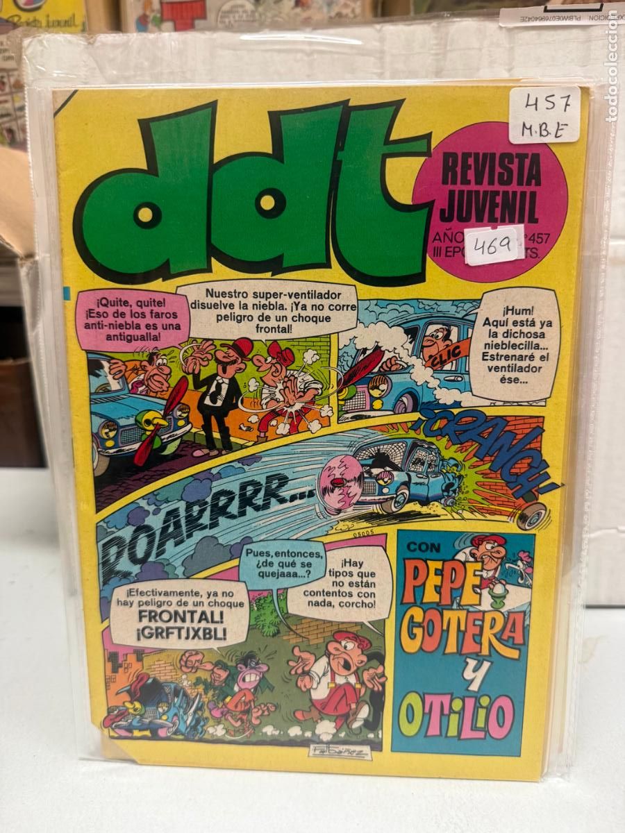 Tebeos: ddt editorial bruguera numero 457