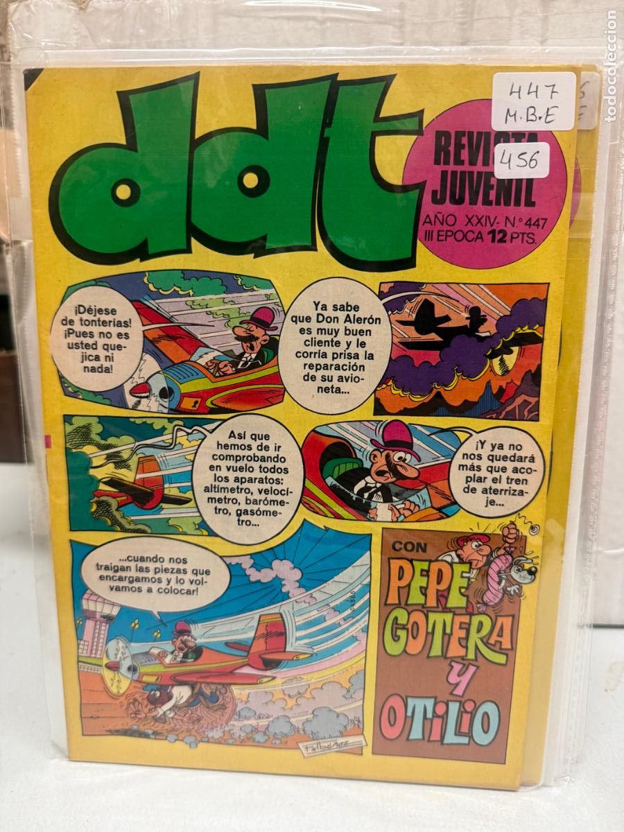 Comics: ddt editorial bruguera numero 447