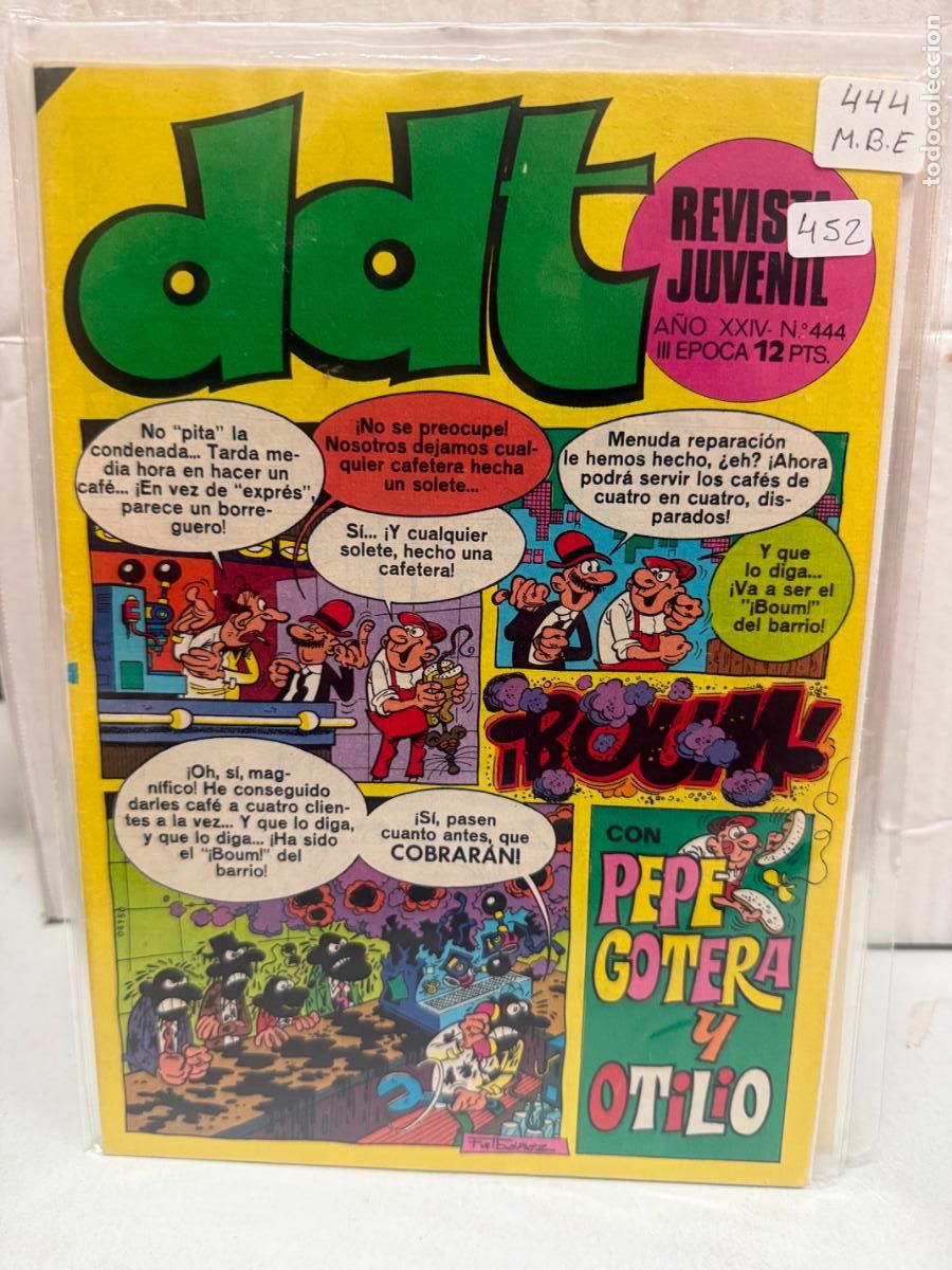 Tebeos: ddt editorial bruguera numero 444