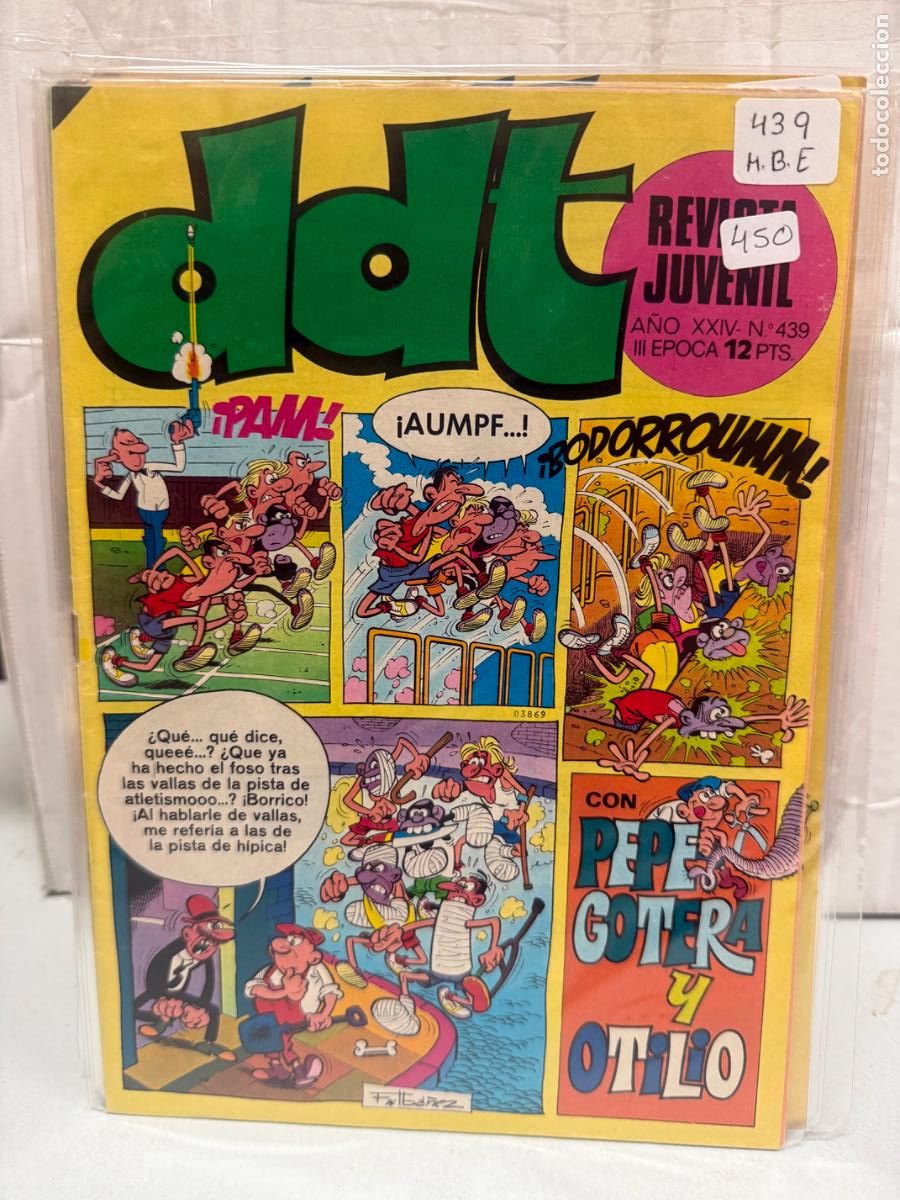Tebeos: ddt editorial bruguera numero 439
