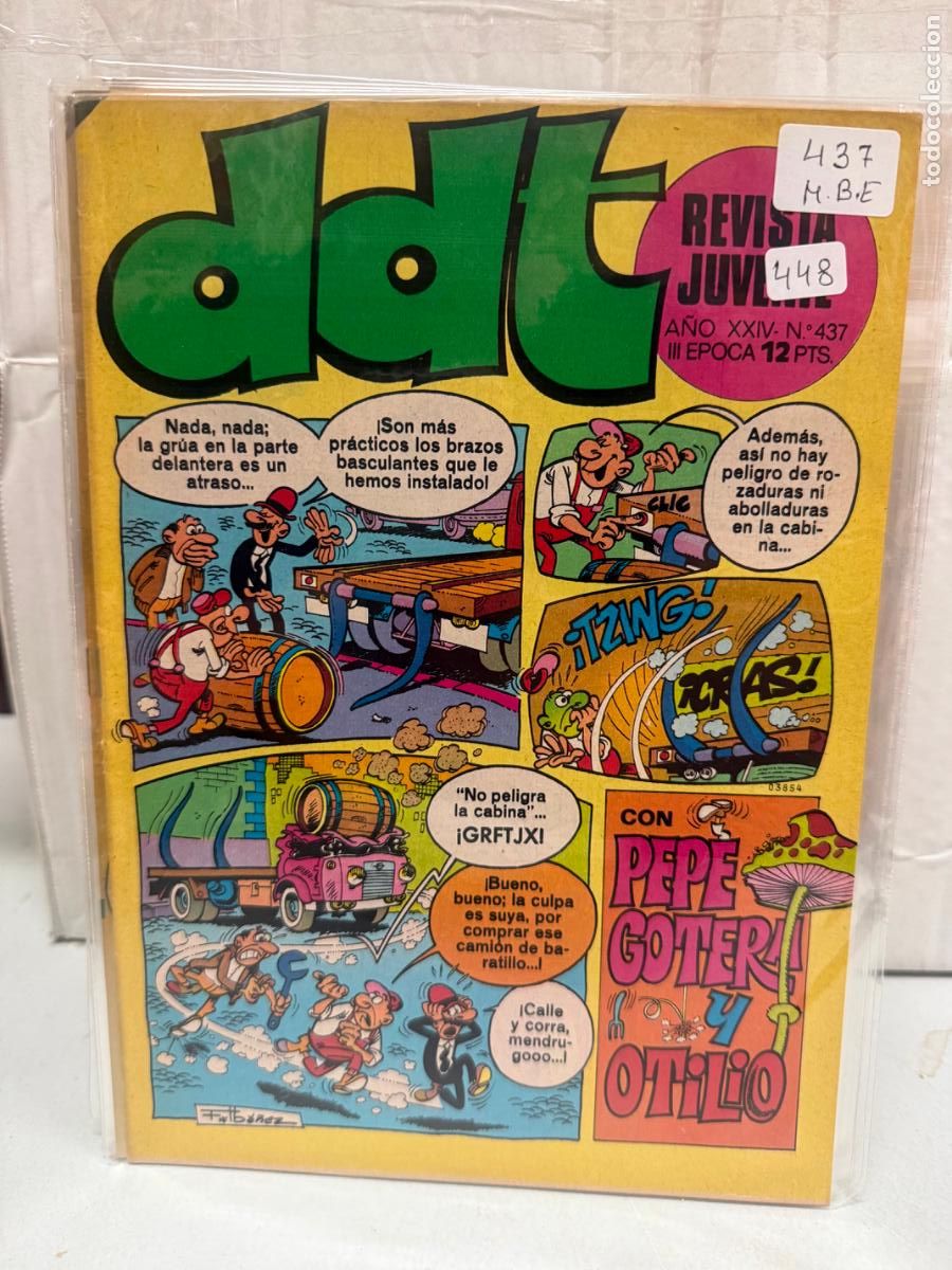 Tebeos: ddt editorial bruguera numero 437