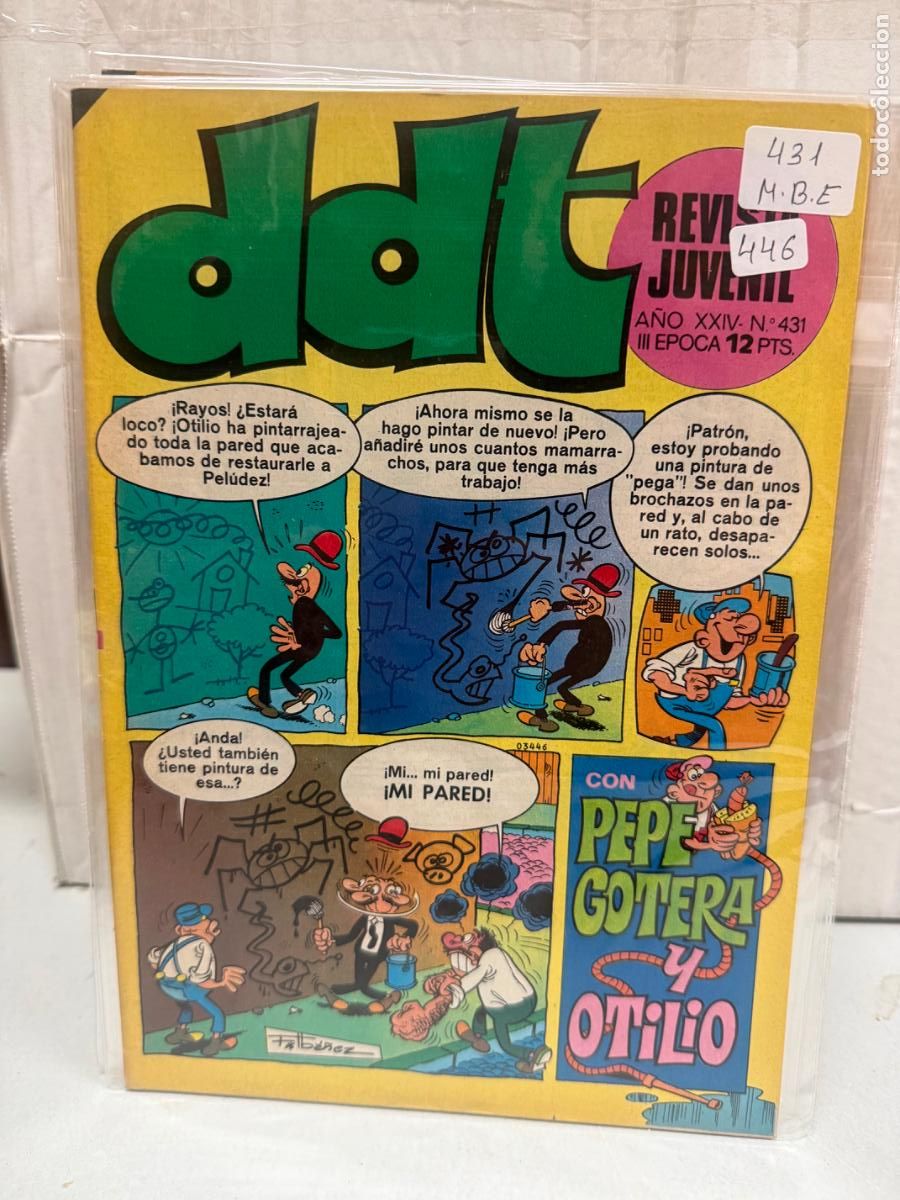 Tebeos: ddt editorial bruguera numero 431