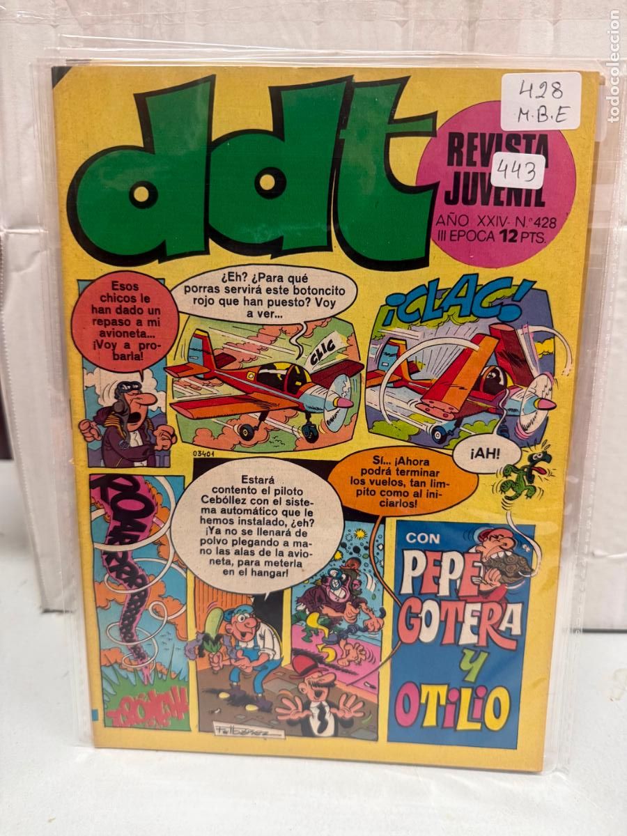 Tebeos: ddt editorial bruguera numero 428