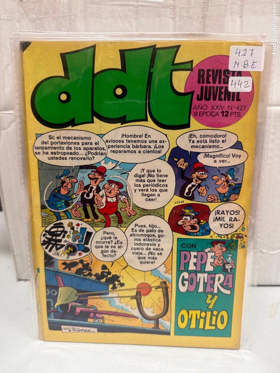 Tebeos: ddt editorial bruguera numero 427