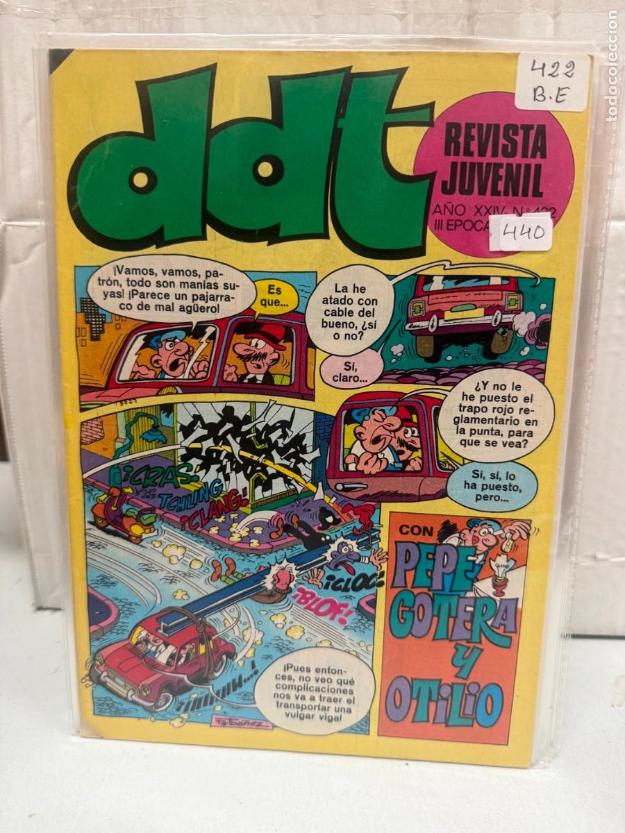 Comics: ddt editorial bruguera numero 422