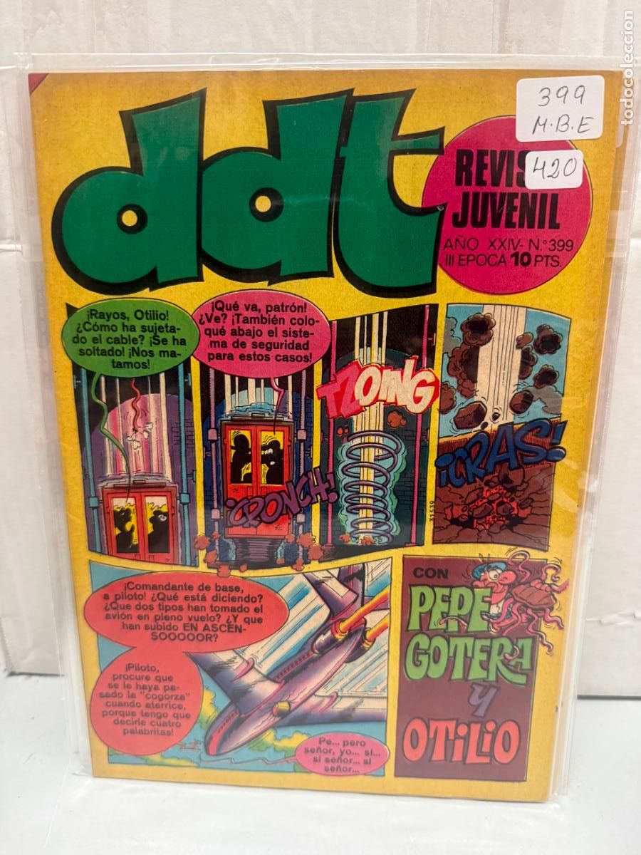 Tebeos: ddt editorial bruguera numero 399
