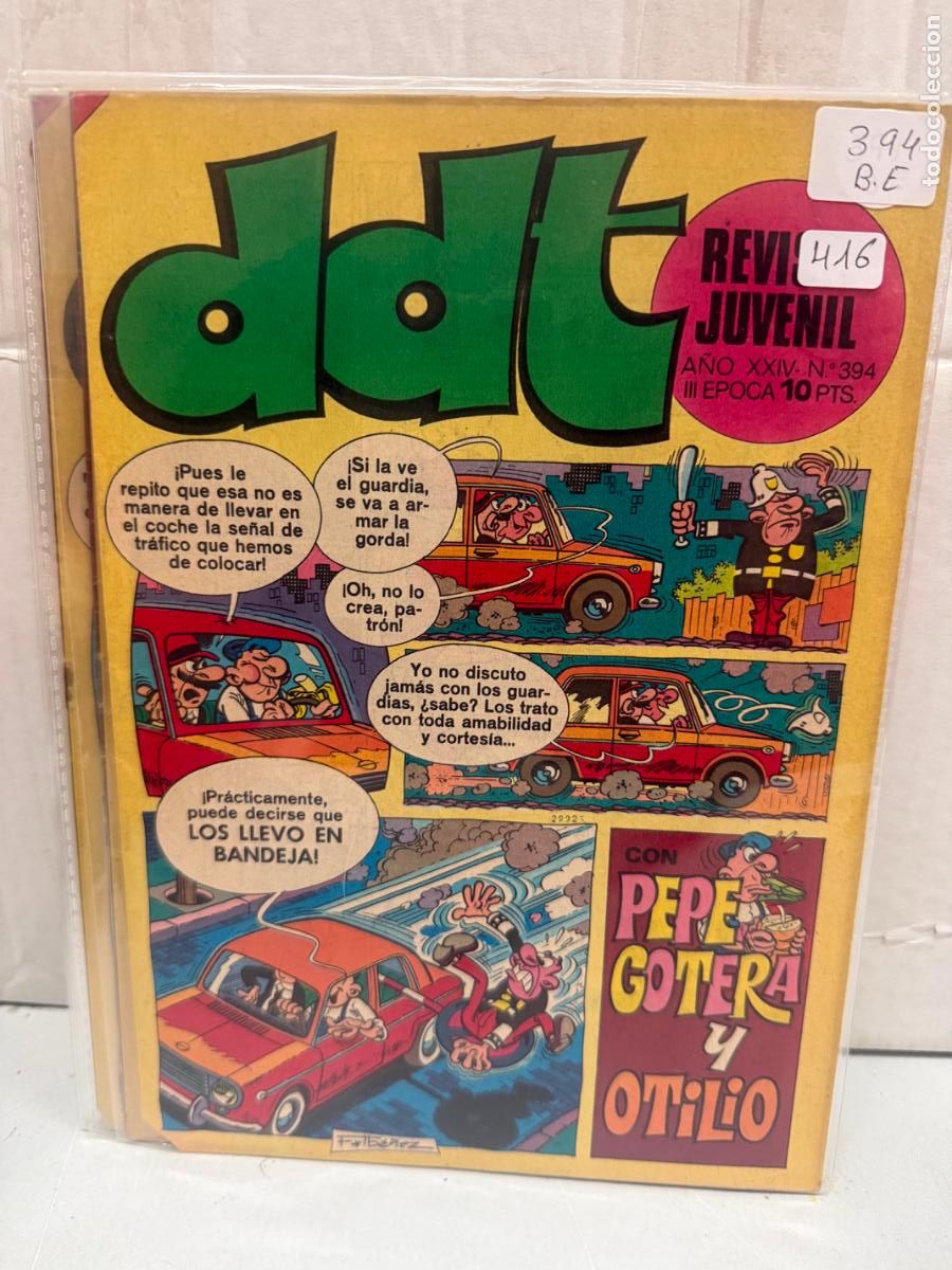 Tebeos: ddt editorial bruguera numero 394
