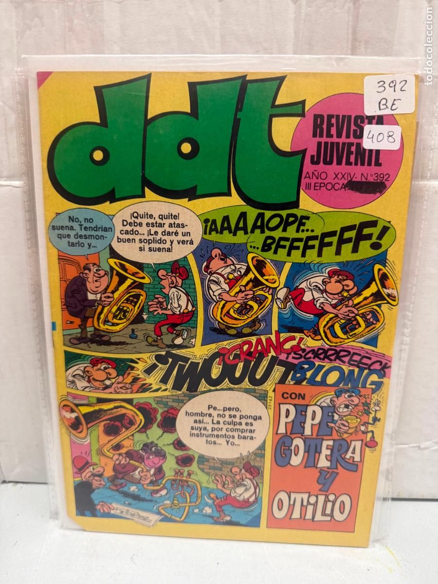 Tebeos: ddt editorial bruguera numero 392