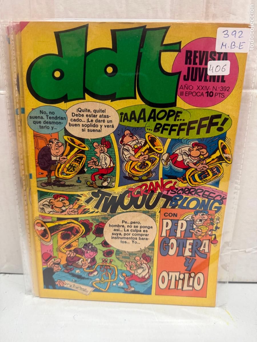 Tebeos: ddt editorial bruguera numero 392