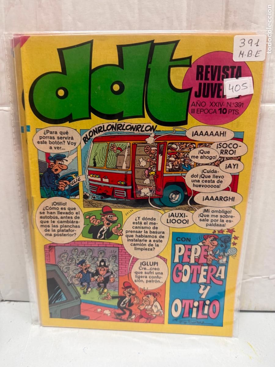 Tebeos: ddt editorial bruguera numero 391