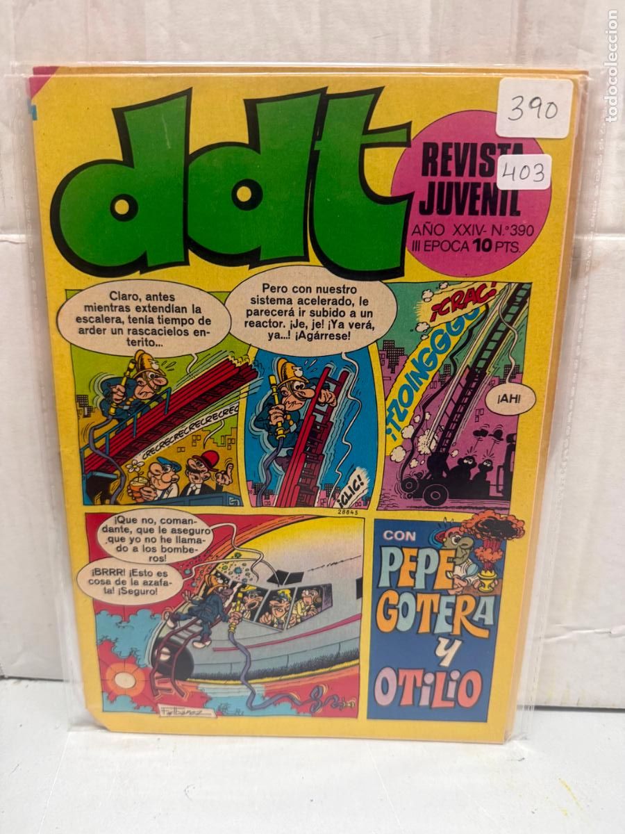 Tebeos: ddt editorial bruguera numero 390