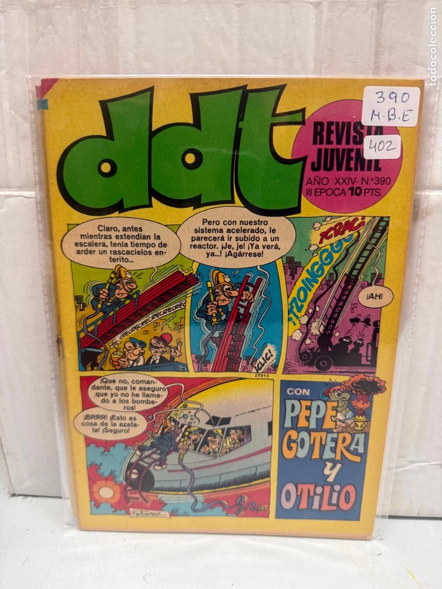 Tebeos: ddt editorial bruguera numero 390