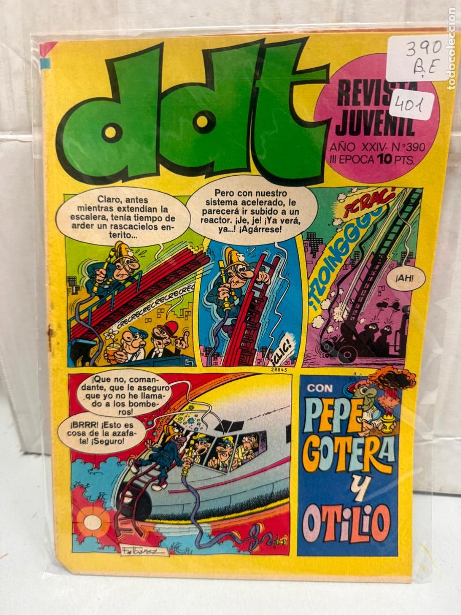 Tebeos: ddt editorial bruguera numero 390