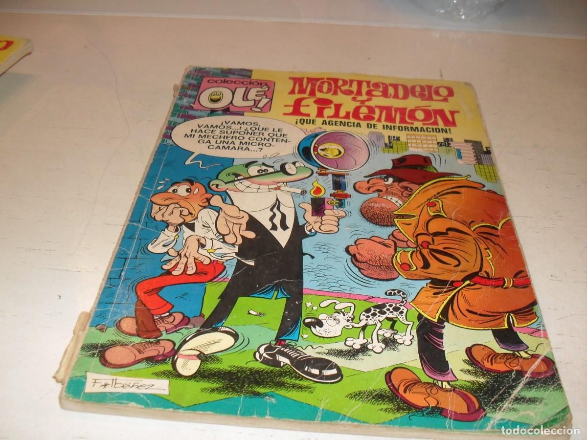 Tebeos: OLE N&ordm; 81,MORTADELO,QUE AGENCIA DE INFORMACION&iexcl;&iexcl;,DE 316,1&ordf; EDICION,BRUGUERA,1971