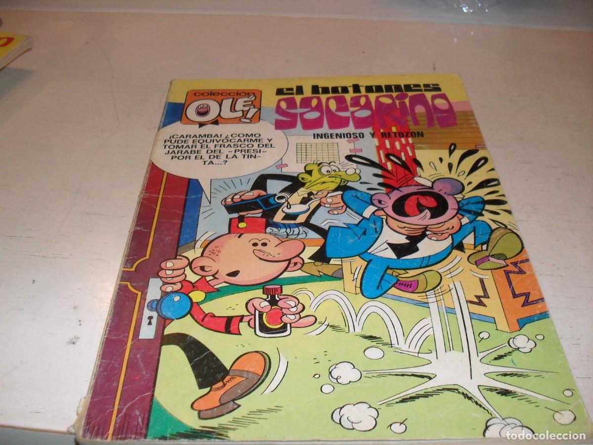 Tebeos: OLE N&ordm; 68 BOTONES SACARINO,PORTADA POLITICAMENTE INCORRECTA,DE 316,4&ordf; EDICION,BRUGUERA,1971
